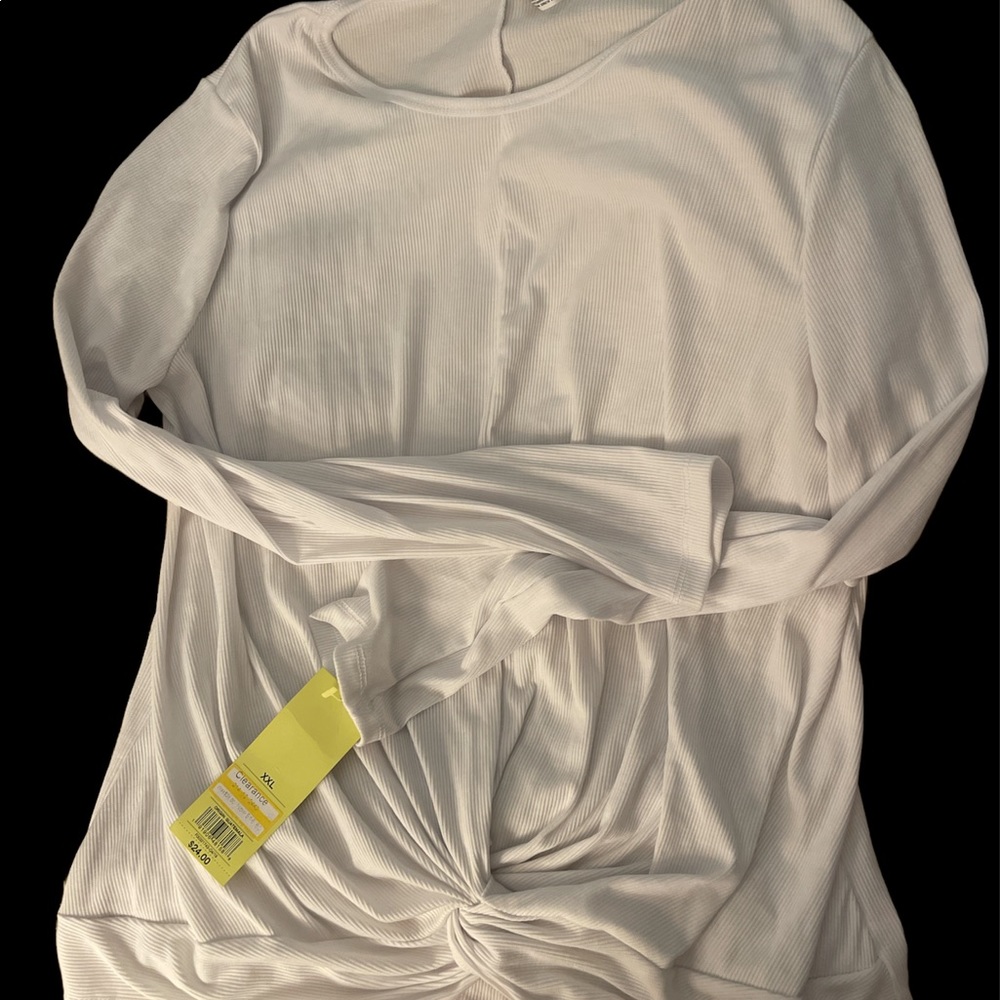 Long sleeve white shirt
